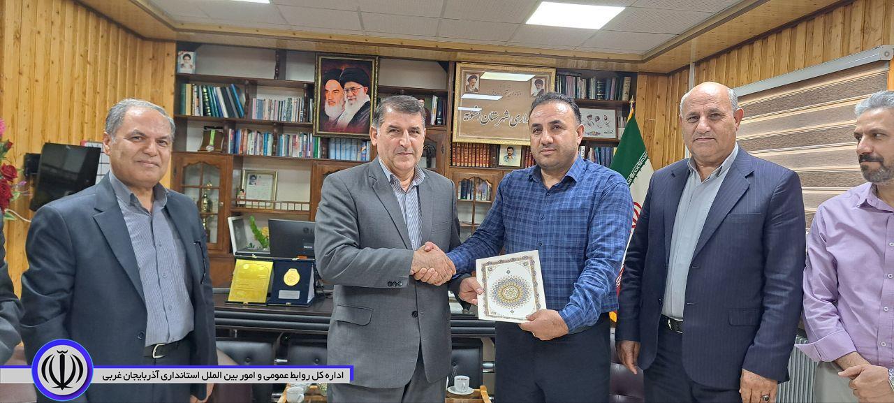 محمد نظیر پرویزی بعنوان سرپرست اداره تعاون ، کار و رفاه اجتماعی اشنویه معرفی شد.