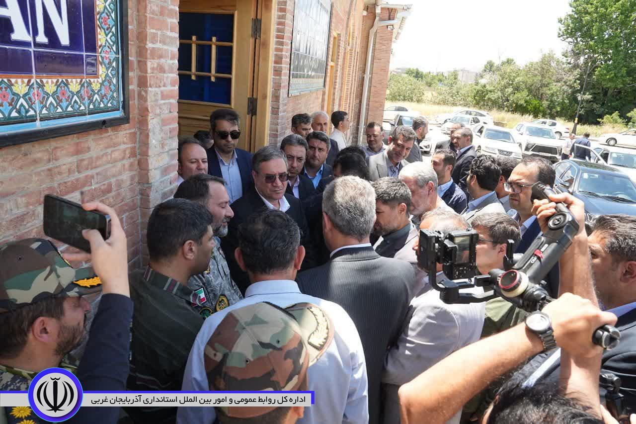بازدید استاندار آذربایجانغربی از روند ساماندهی زمینهای لشکر 64 ارومیه