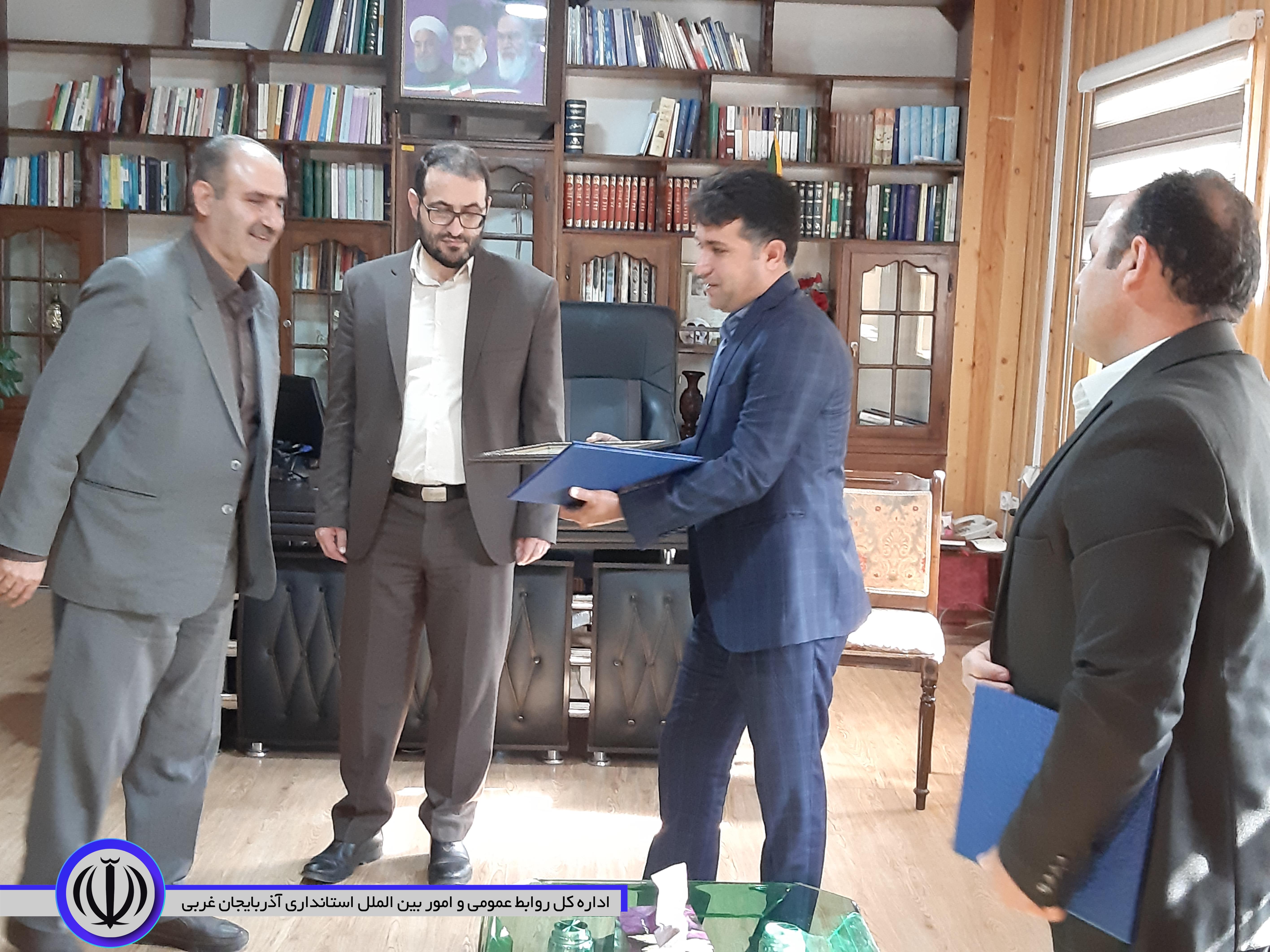 معرفی آقای عبدالخالق جوانمرد بعنوان سرپرست تعاون روستایی اشنویه