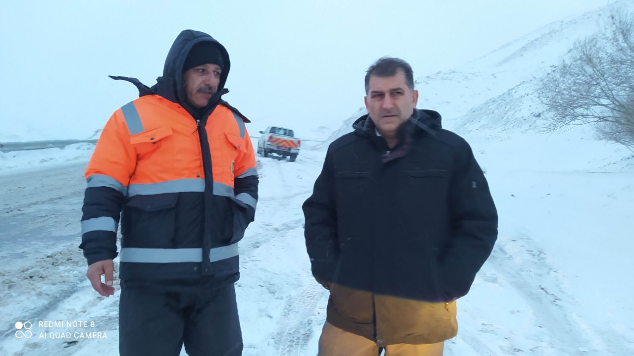 تمهیدات برف روبی و اقدامات ستاد مدیریت بحران شهرستان