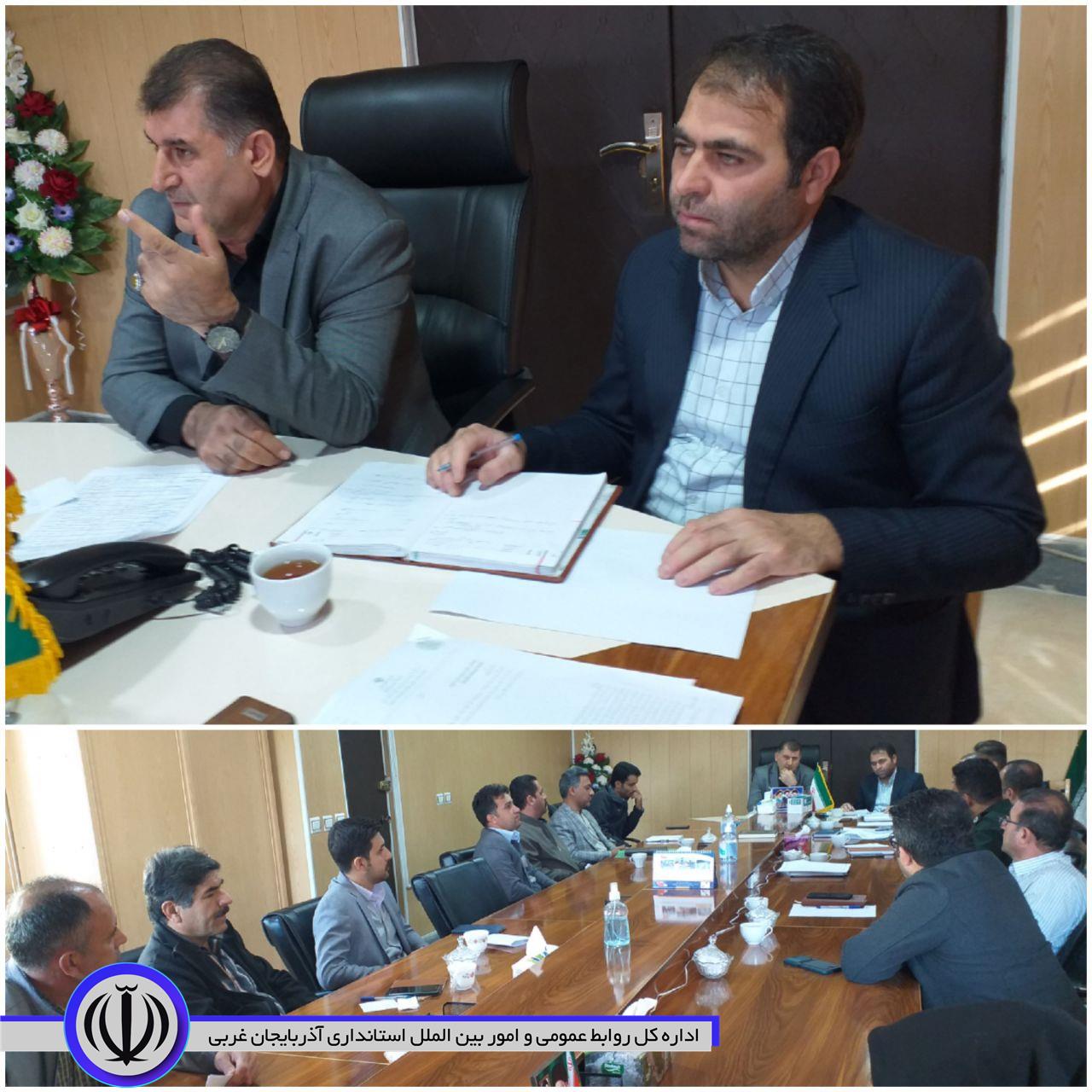 💢 جلسه ستاد تنظیم بازار شهرستان به ریاست فرماندار اشنویه