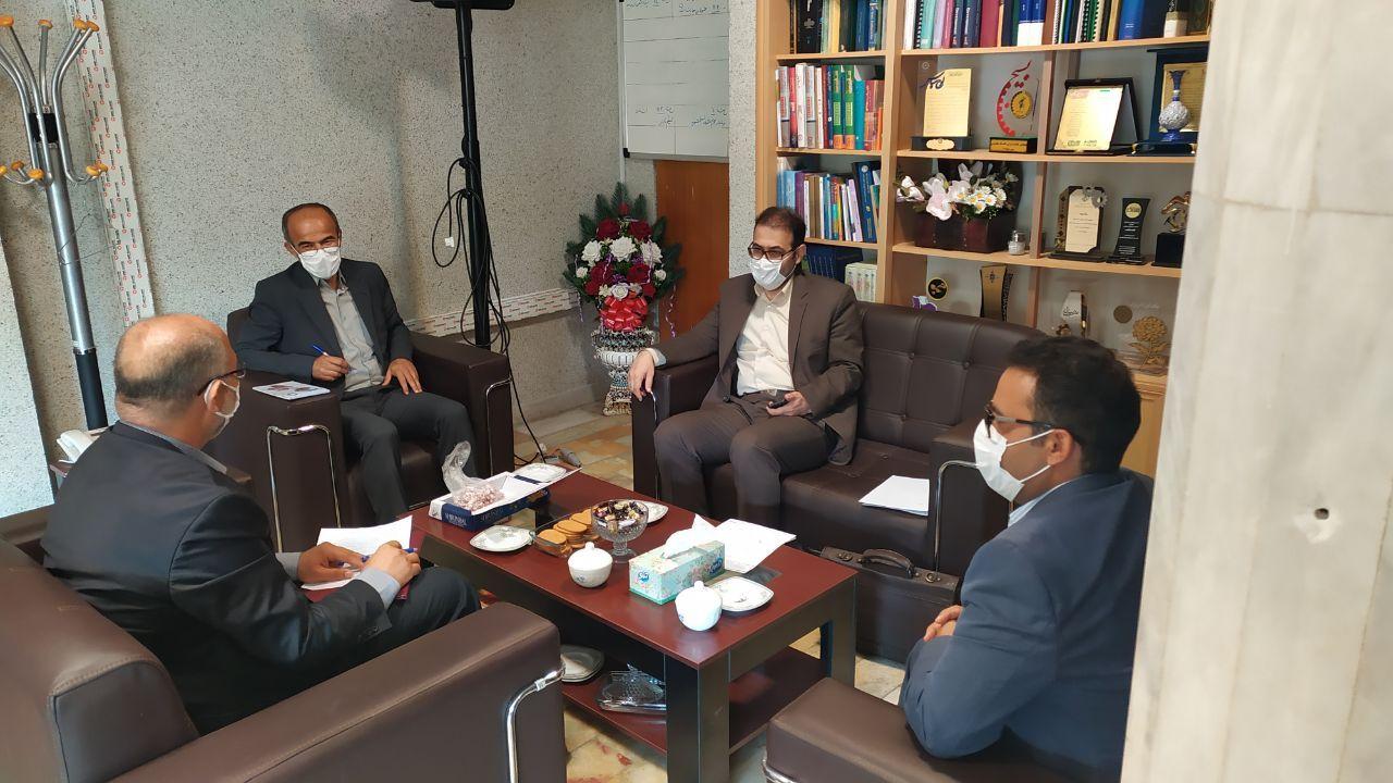 دیدار فرماندار شهرستان اشنویه با رییس سازمان صنعت، معدن و تجارت آذربایجان غربی