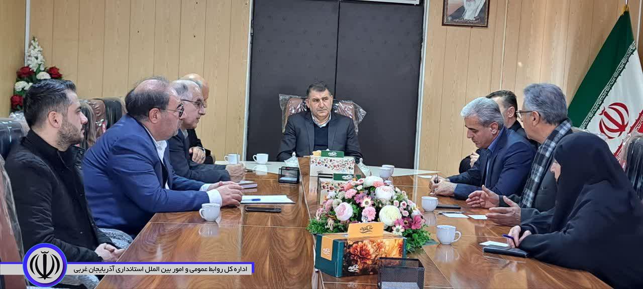 🔹نشست اعضای انجمن حمایت از زندانیان شهرستان با سید علی ترابی فرماندار شهرستان اشنویه