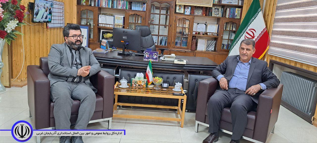 دیدار رییس و کارکنان اداره تعاون کار و رفاه اجتماعی با فرماندار شهرستان اشنویه