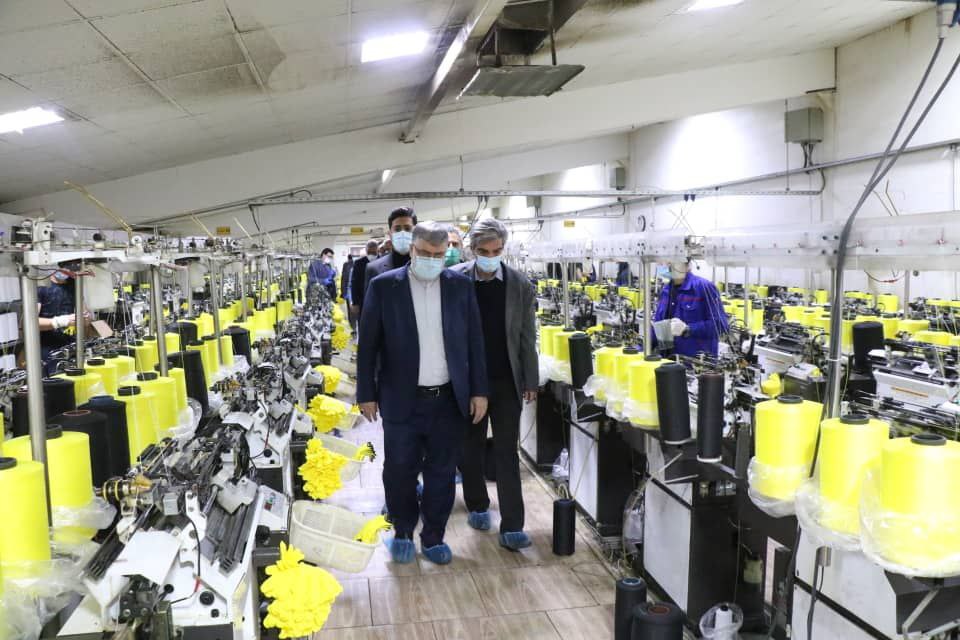 یکشنبه های تولید، پشتیبانی ها و مانع زدایی ها؛ 🔹بازدید محمدصادق معتمدیان، استاندار آذربایجان غربی از شرکت دستکش حریر ایران در ارومیه