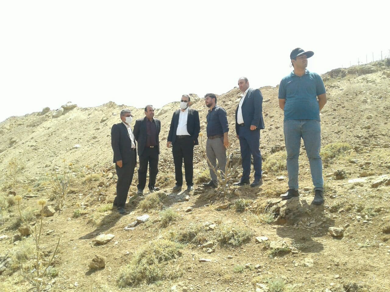 بازدید فرماندار اشنویه از روند اجرای پروژه سایت جدید پسماند شهرستان