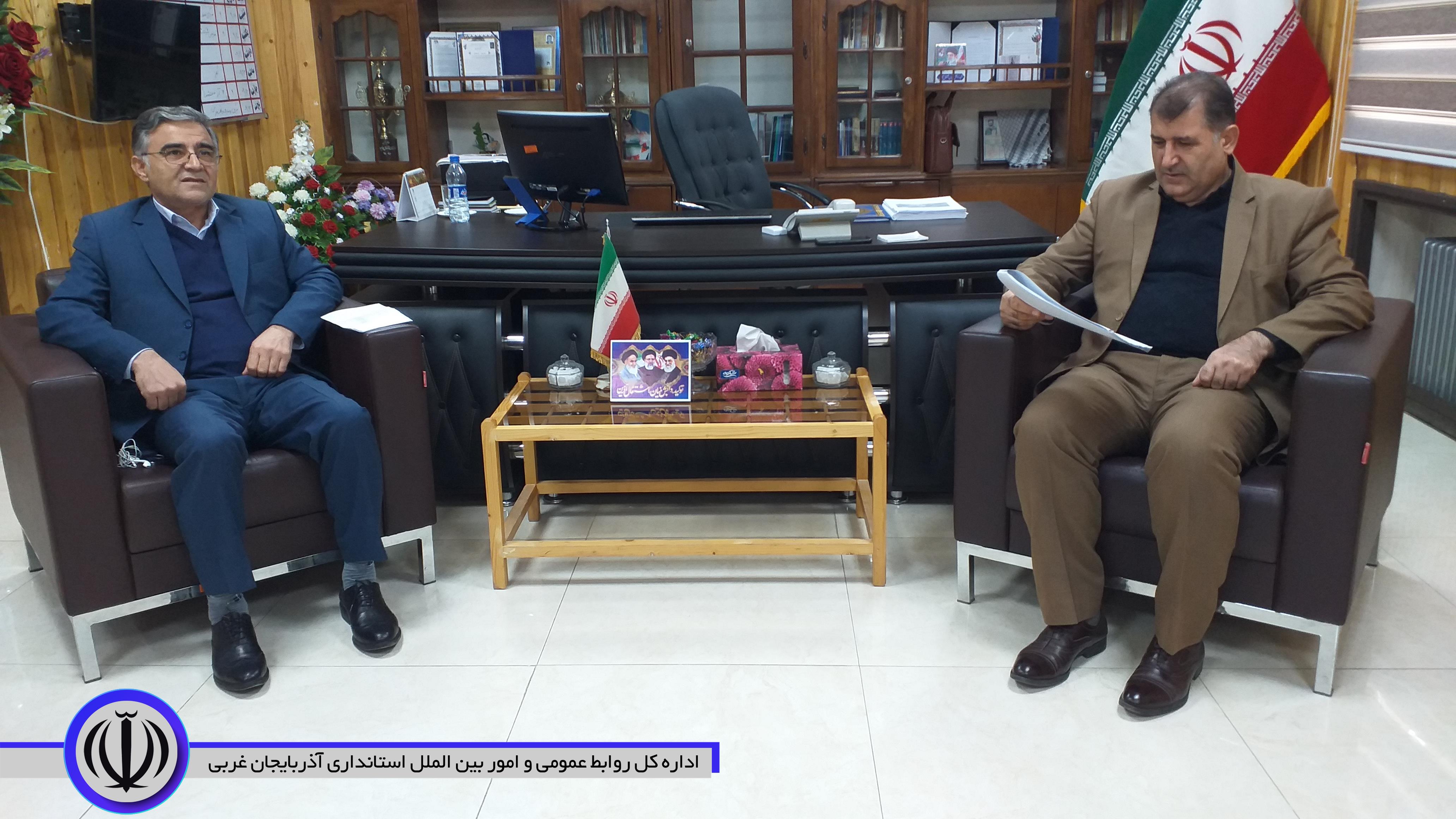 🔹 دیدار مدیرکل امور عشایری استان با فرماندار اشنویه