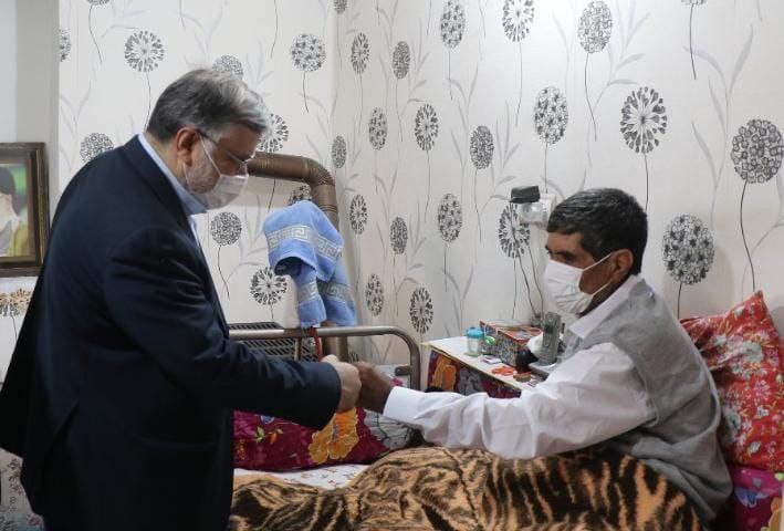 دیدار مقام عالی استان با جانبازان