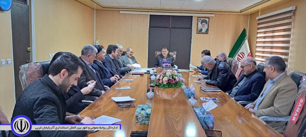 جلسه هیات اجرایی انتخابات شهرستان به ریاست سید علی ترابی فرماندار اشنویه