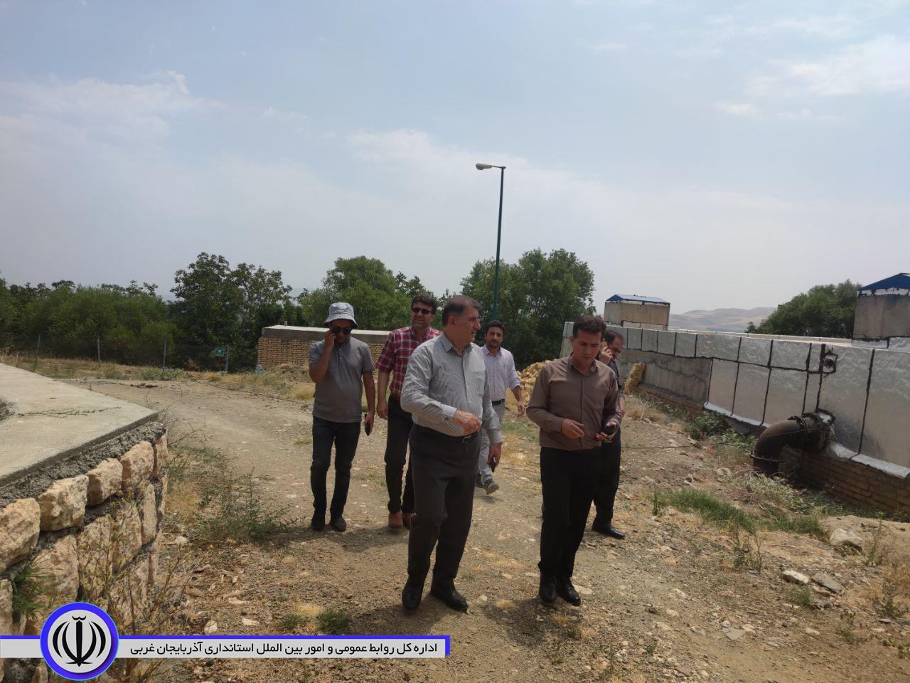 در جریان بازدید فرماندار اشنویه صورت گرفت  ، تمهیدات لازم مدیریت آب و برق شهرستان