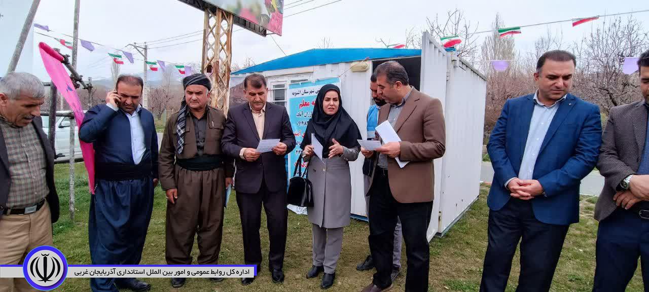 بازدید فرماندار از مکان استقبال از مهمانان نوروزی و محل اسکان مسافران