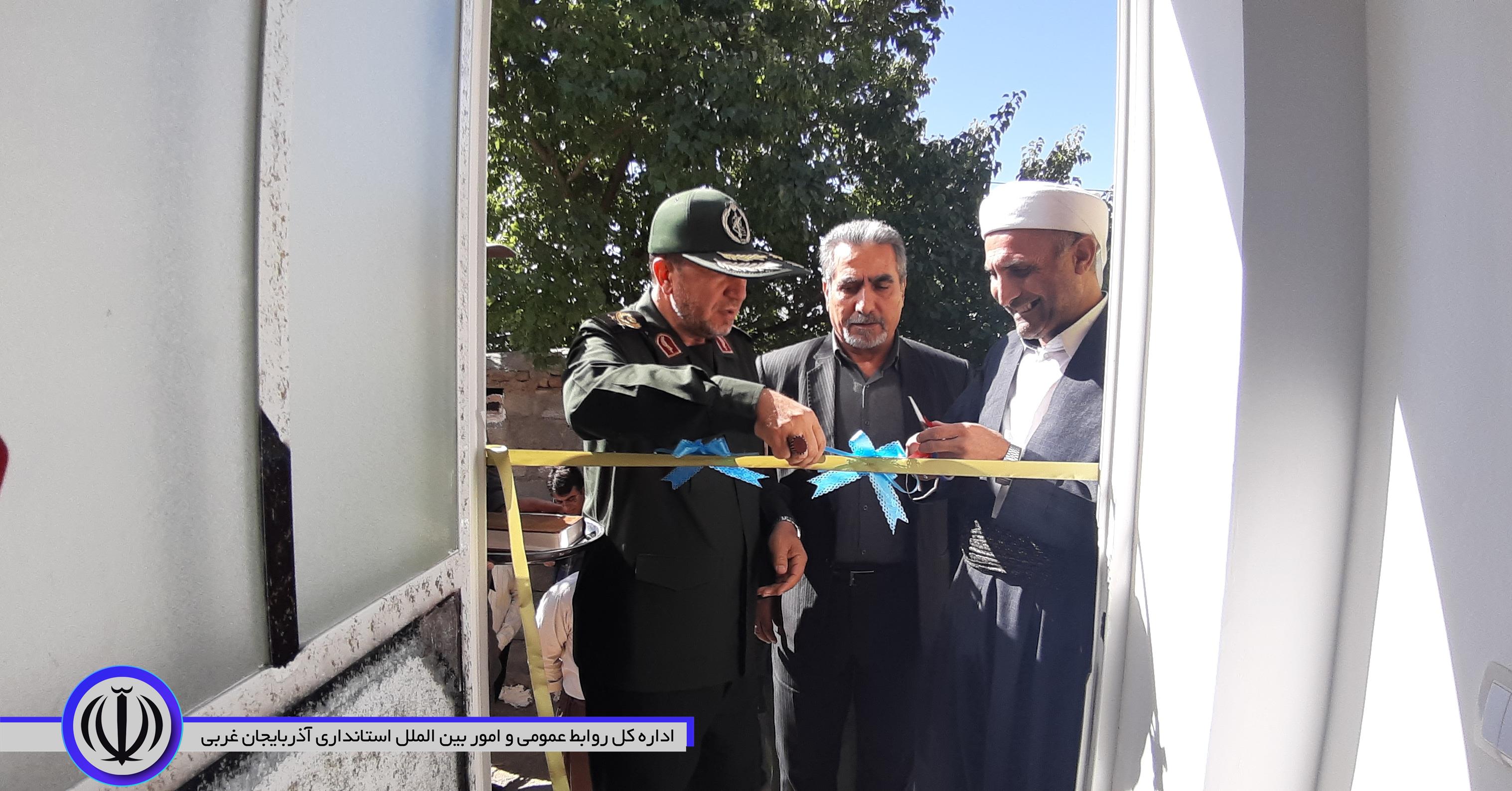 افتتاح ۱۲ طرح محرومیت زدایی بمناسبت هفته دفاع مقدس