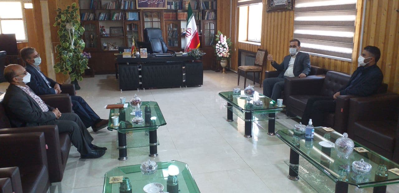 حضور نماینده شرکت ملی پخش فرآورده های نفتی ایران منطقه ارومیه در فرمانداری و دیدار با فرماندار اشنویه