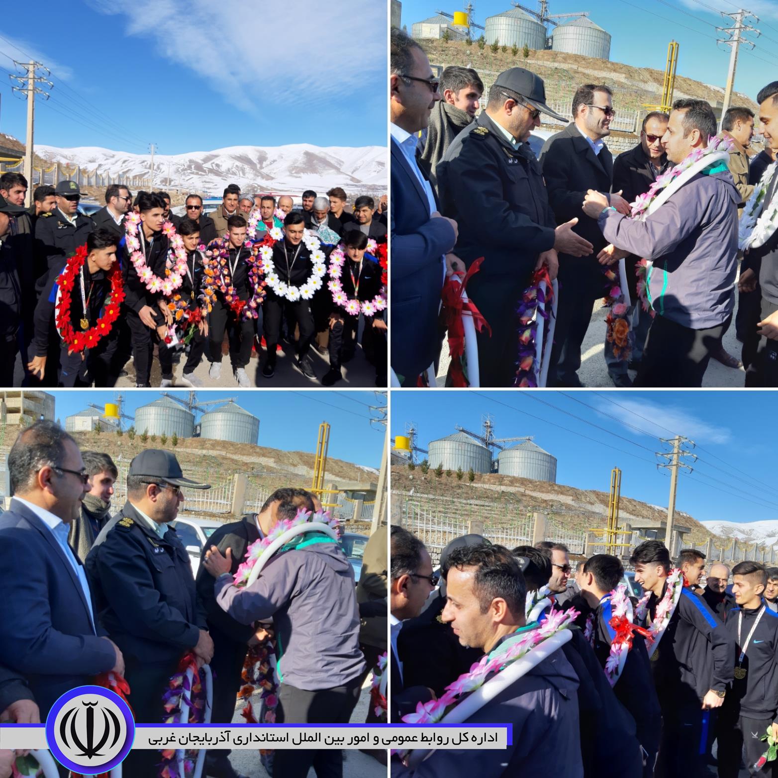 استقبال مسئولان از قهرمانان فوتسال