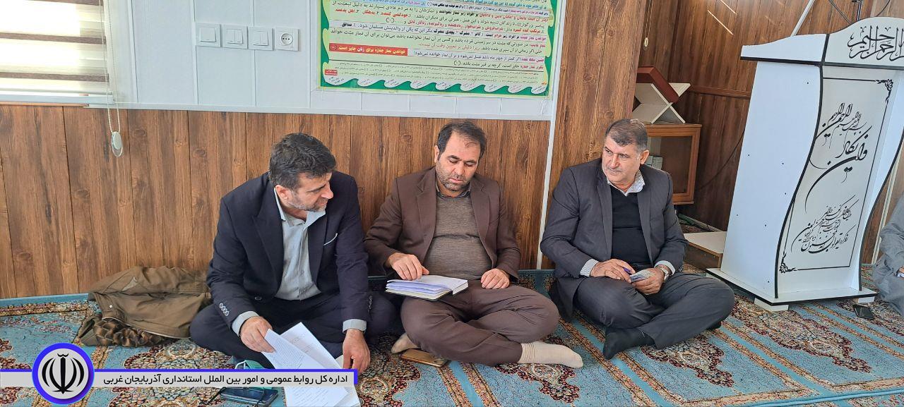 🔹بیست و ششمین چهارشنبه های توسعه پایدار روستایی حضور سید علی ترابی فرماندار شهرستان اشنویه در جمع مردم روستای شیخان و بررسی مشکلات روستا