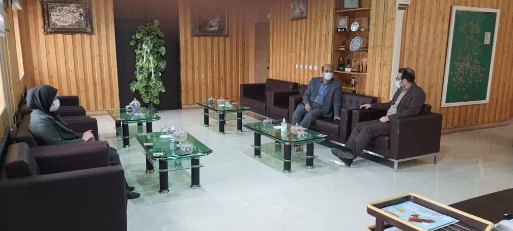 دیدار مدیر کل میراث فرهنگی با فرماندار شهرستان اشنویه در نوروز ۱۴۰۰