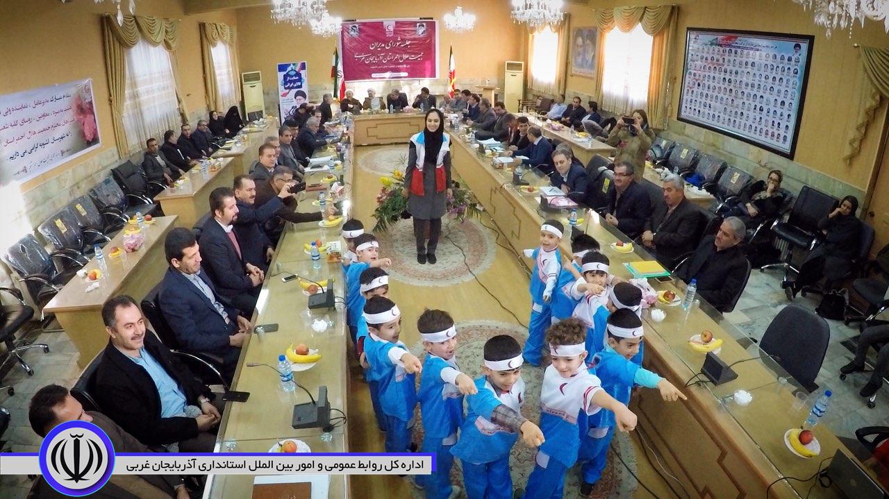 همایش شورای مدیران جمعیت هلال احمر استان در اشنویه