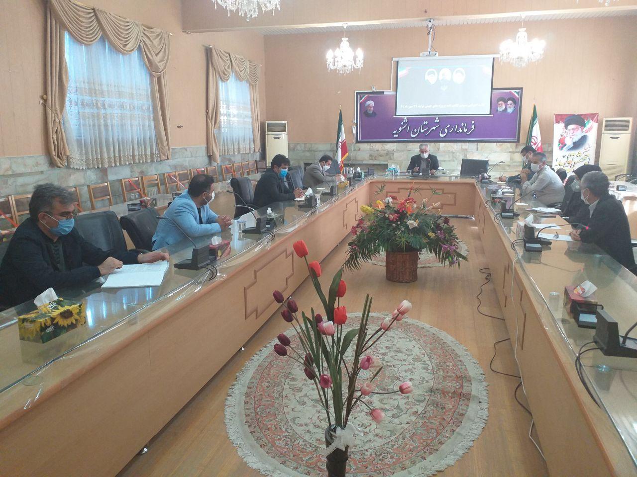 برگزاری جلسه اجرایی نمودن تفاهم نامه پروژه های جهش تولید شهرستان