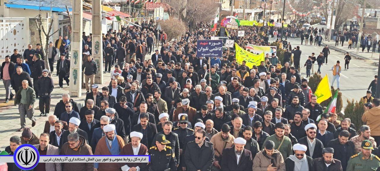 فرماندار اشنویه با اشاره به حضور پرشور مردم در راهپیمایی 22 بهمن گفت: ملت ایران با حضور پرشور خود پیام اقتدار و وحدت را برای دشمنان ارسال کرد
