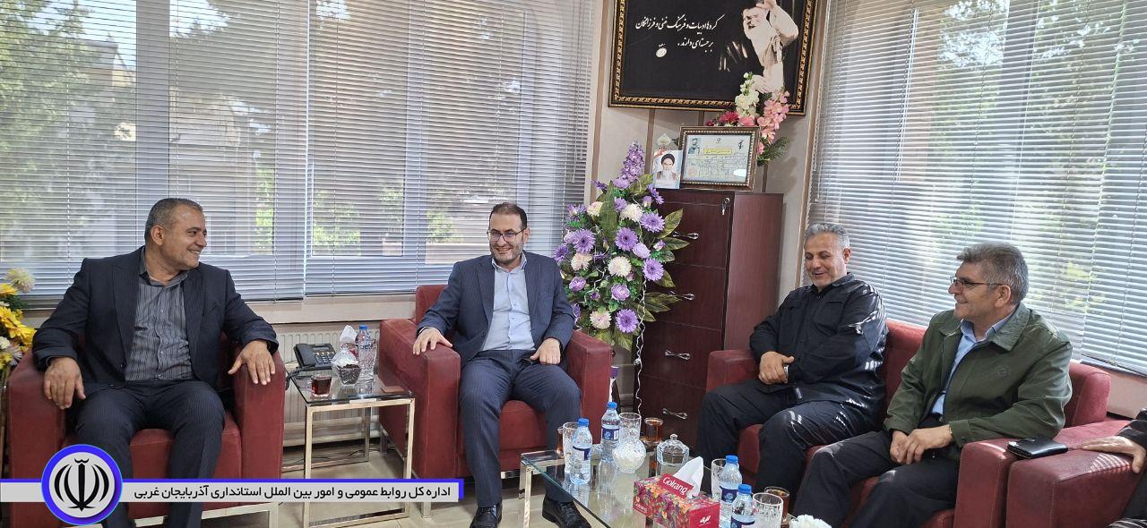 رایزنی فرمانداران اشنویه و پیرانشهر برای بهرهمندی مرزنشینان از رویههای قانونی مرز تمرچین