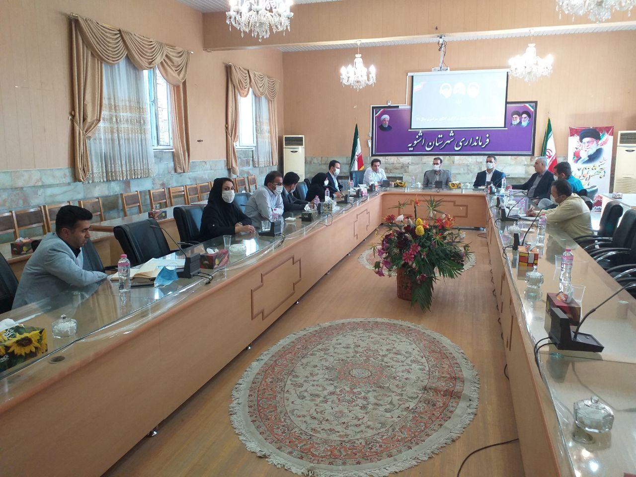 برگزاری جلسه هماهنگی و برنامه ریزی برگزاری کنکور سراسری سال ۹۹ در شهرستان اشنویه