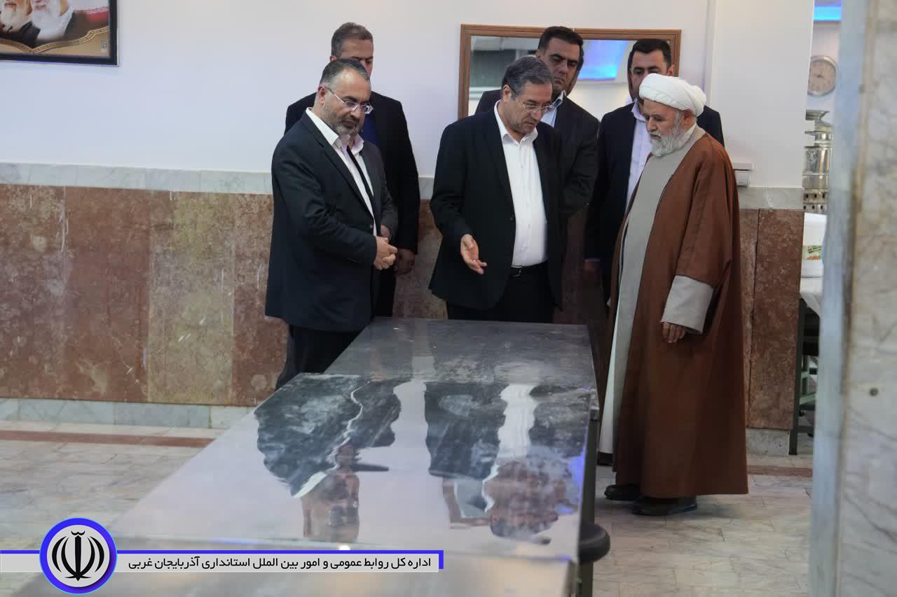 بازدید سرزده استاندار آذربایجان‌غربی از بخش‌های مختلف دانشگاه فرهنگیان استان در ارومیه