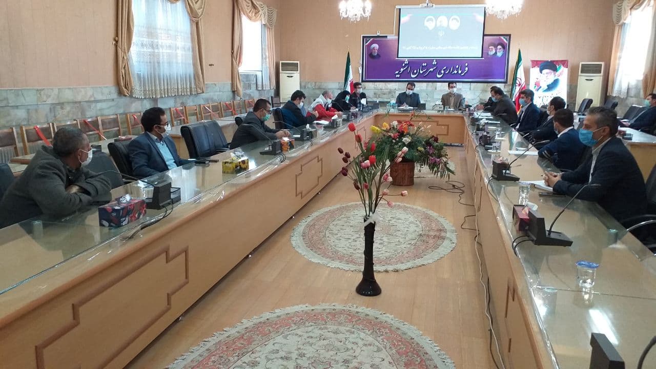 برگزاری بیست و پنجمین جلسه ستاد شهرستانی مقابله با کرونا