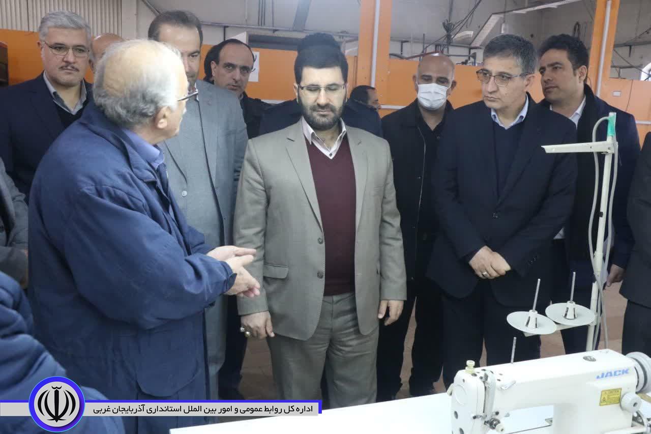آلبوم تصویری / بازدید معاون هماهنگی امور اقتصادی استاندار آذربایجان غربی از دو شرکت تولیدی و صنعتی در ارومیه