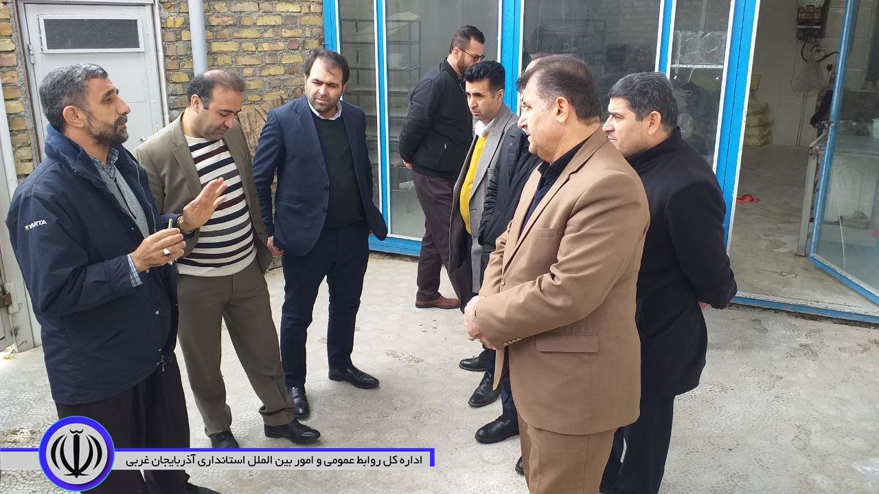 بازدید فرماندار از موسسه خیریه یاران امین
