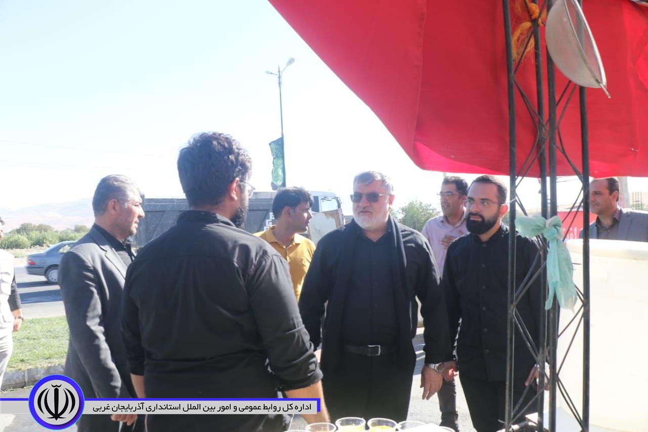 آلبوم تصویری / بازدید استاندار آذربایجانغربی از روند خدمت رسانی به زائران اربعین حسینی