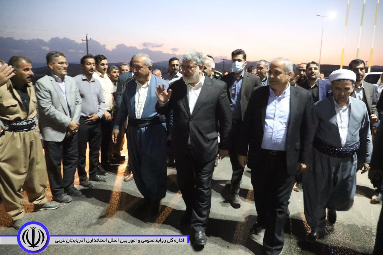 سفر استاندار آذربایجان غربی به شهرستان مهاباد + تصاویر