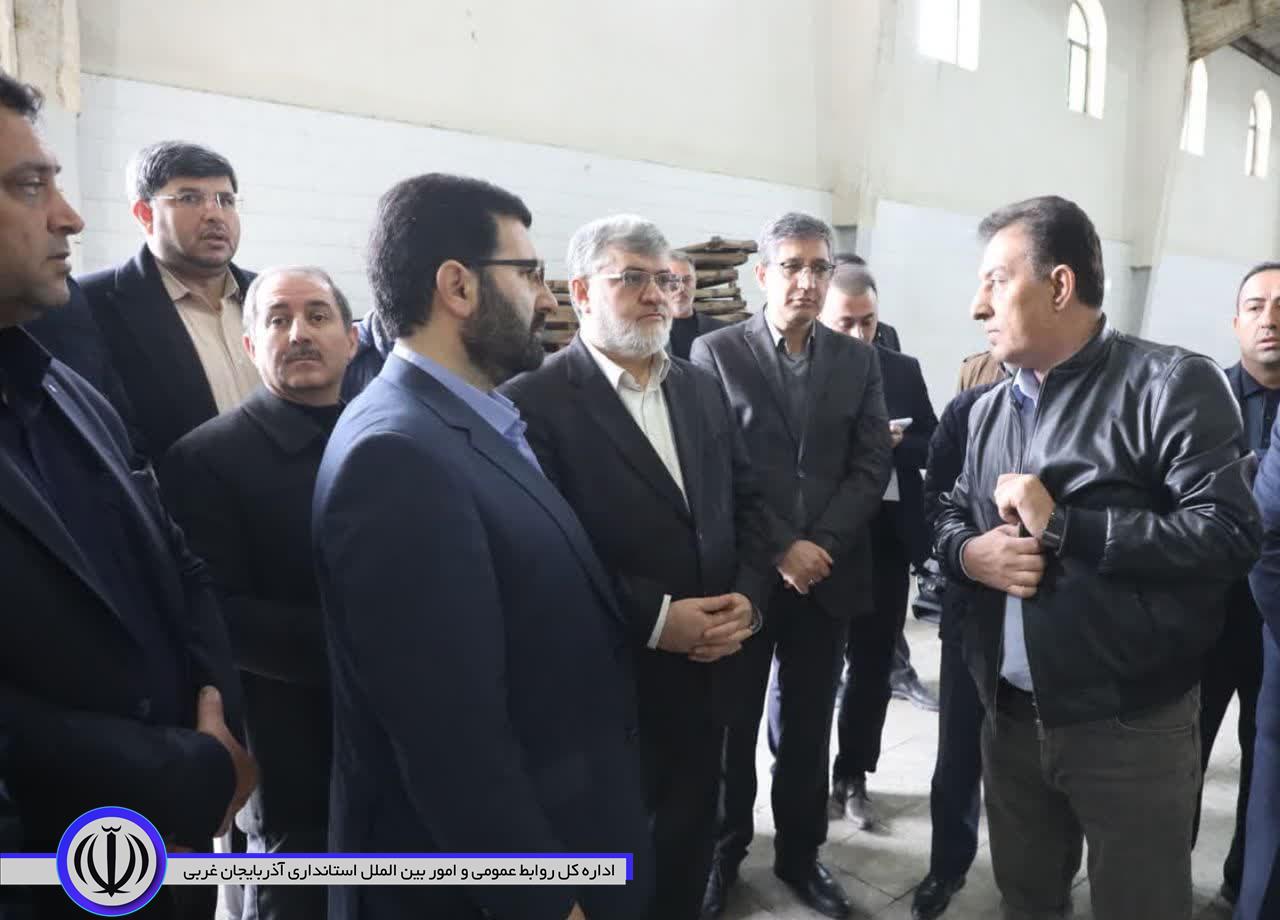 آلبوم تصویری / بازدید استاندار آذربایجان غربی از شرکت های آرمان پرتو پایدار و گلچین ارومیه