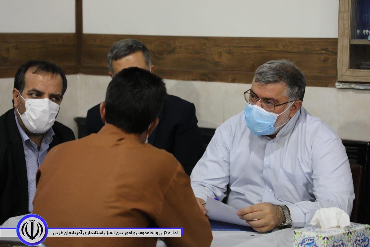 آلبوم تصویری / دیدار چهره به چهره استاندار آذربایجان غربی با تعدادی از اقشار مختلف مردم