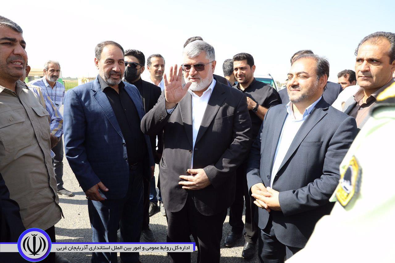 سفر استاندار آذربایجان غربی به شهرستان میاندوآب + تصاویر