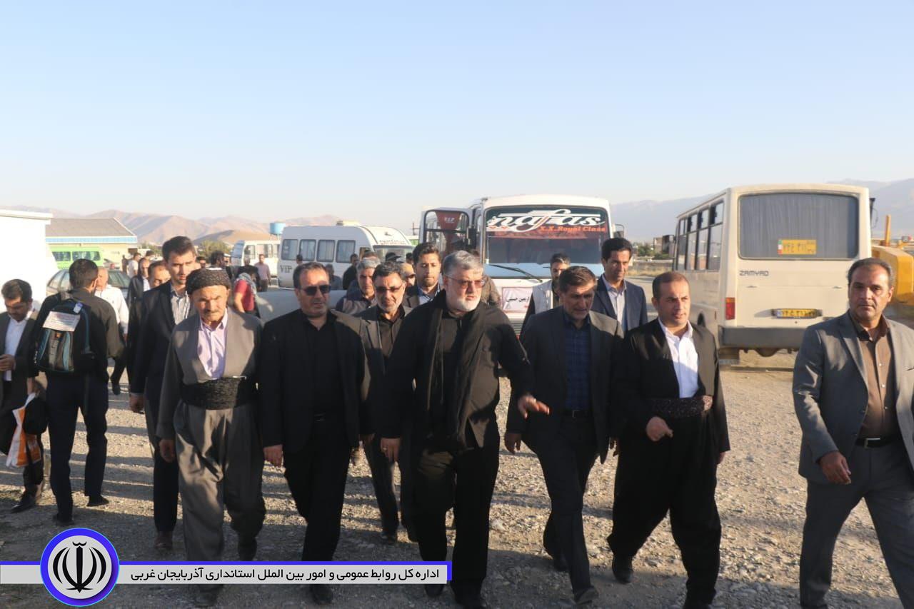 آلبوم تصویری / بازدید استاندار آذربایجانغربی از روند خدمت رسانی به زائران اربعین حسینی