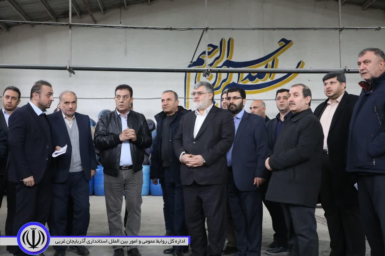آلبوم تصویری / بازدید استاندار آذربایجان غربی از شرکت های آرمان پرتو پایدار و گلچین ارومیه