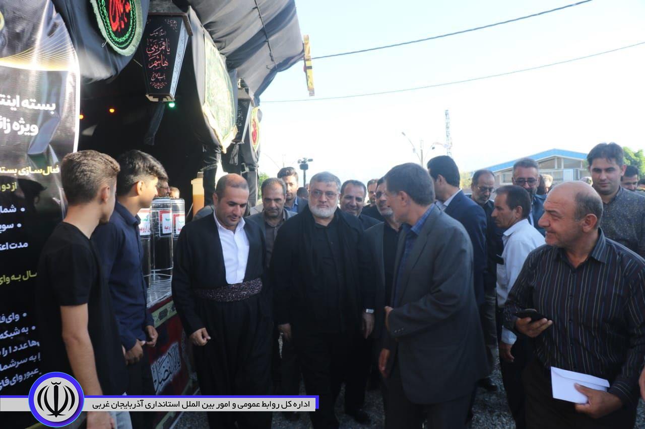 آلبوم تصویری / بازدید استاندار آذربایجانغربی از روند خدمت رسانی به زائران اربعین حسینی