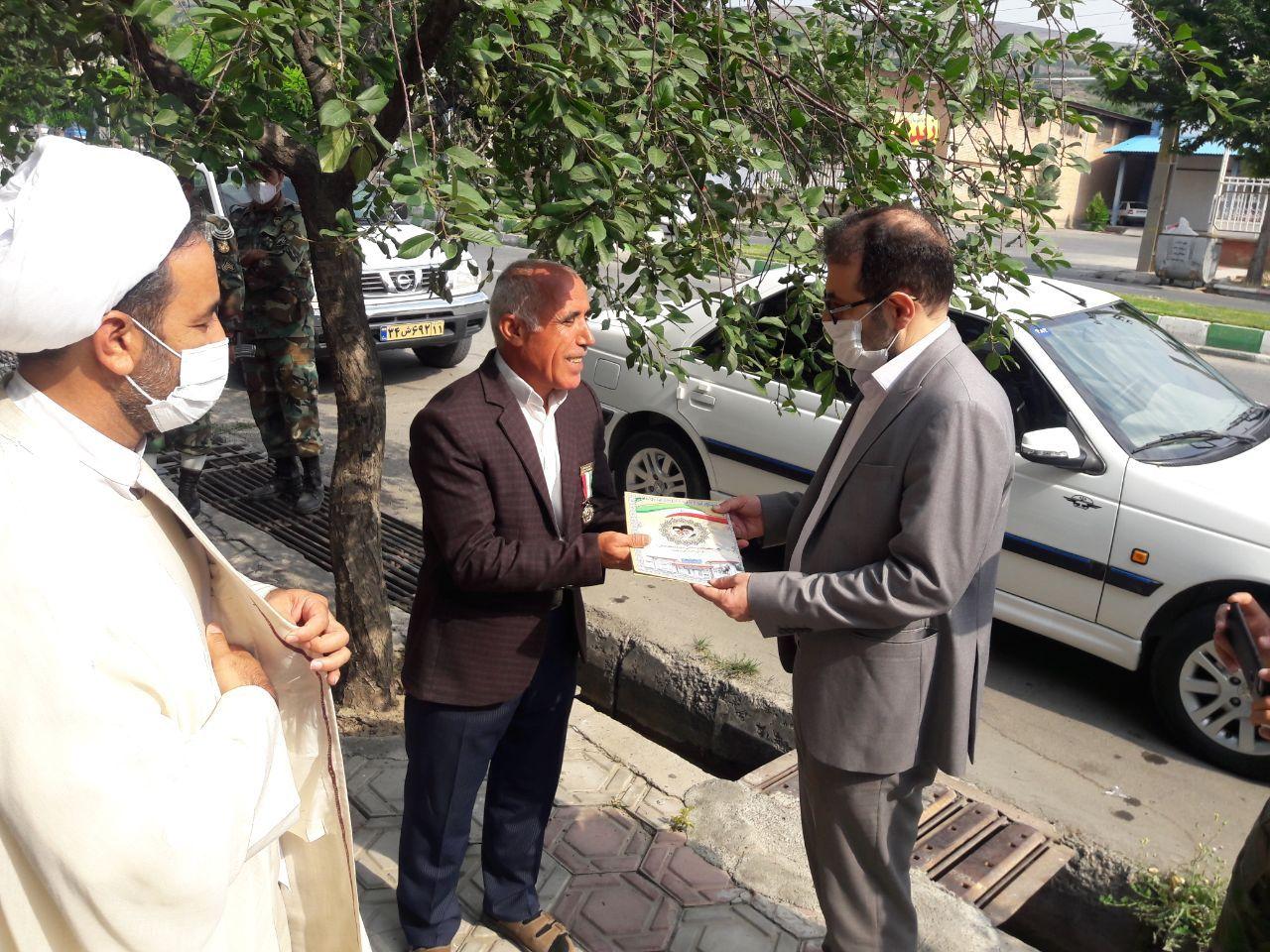 دیدار فرماندار محترم با تعدادی از ایثارگران اشنویه