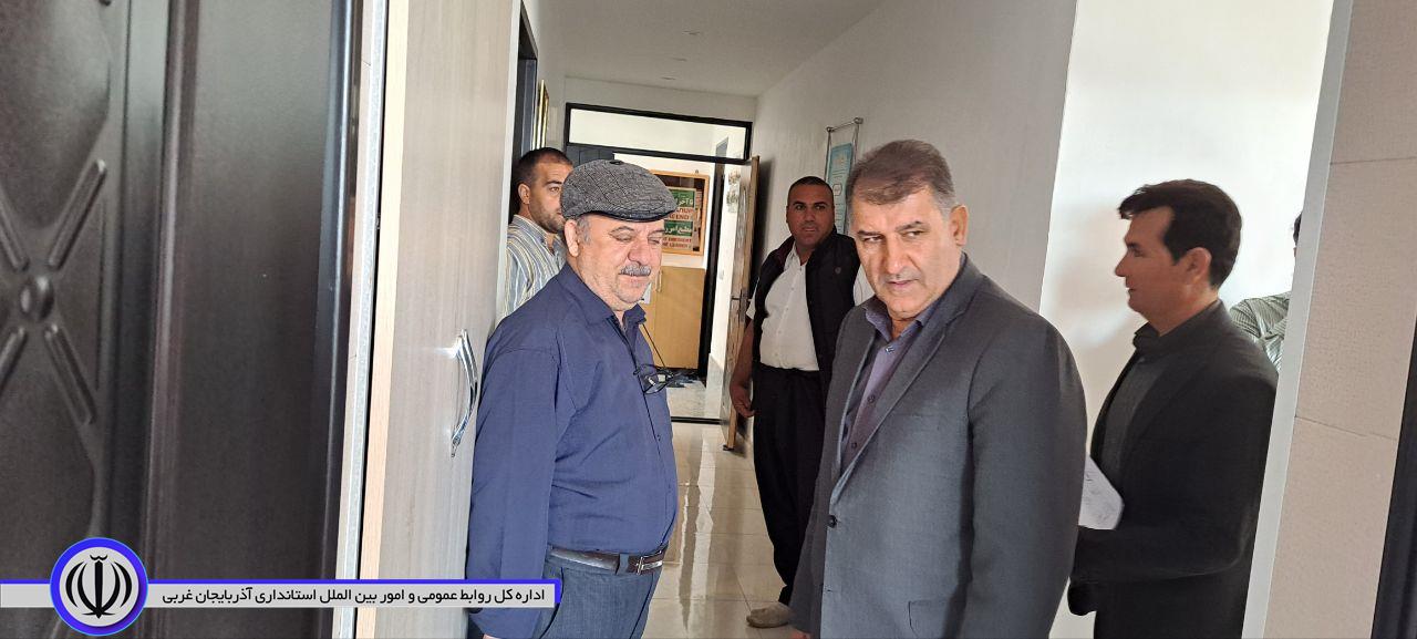 با دید سرزده فرماندار شهرستان اشنویه از اداره آب و فاضلاب اشنویه