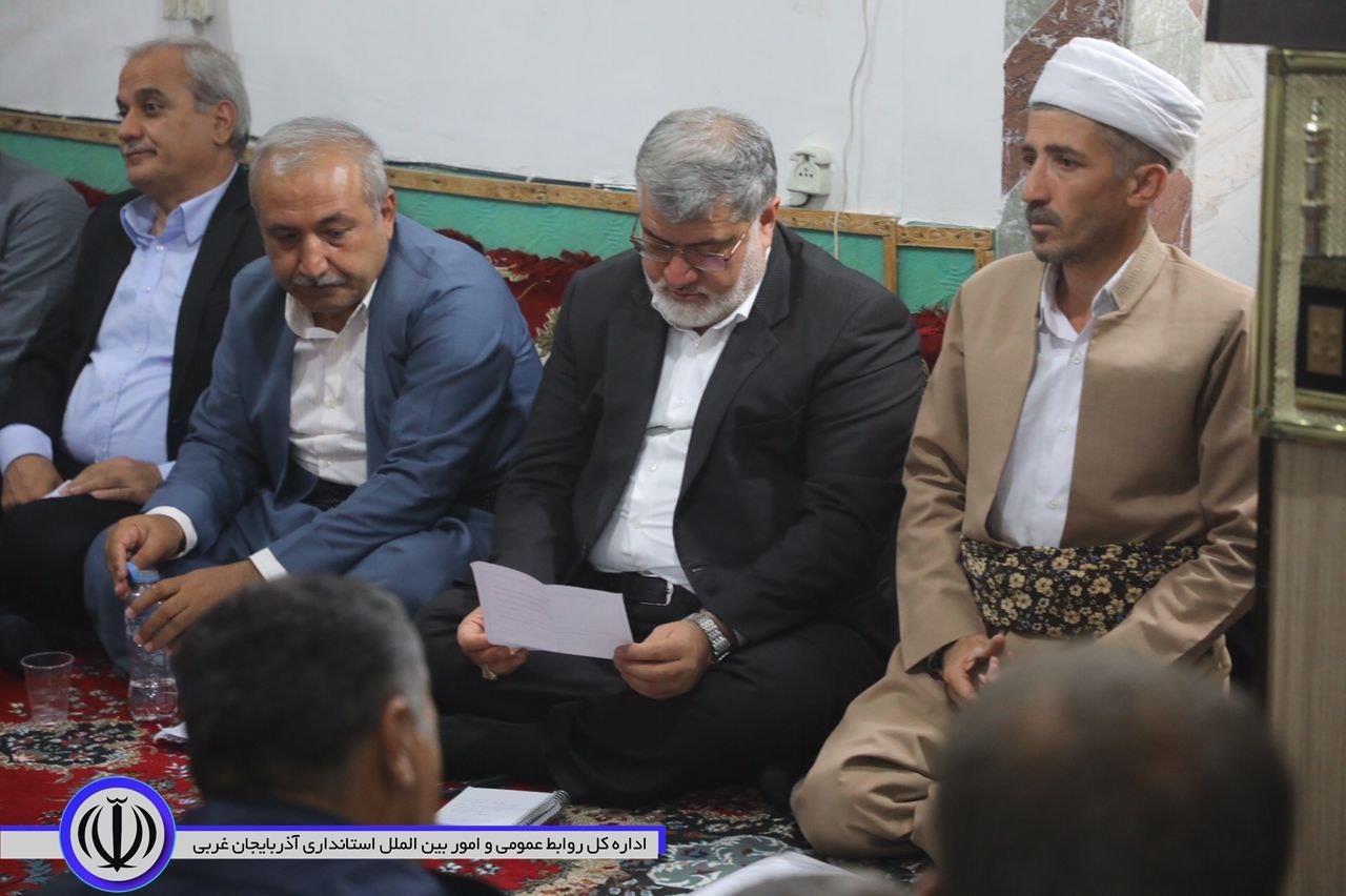 سفر استاندار آذربایجان غربی به شهرستان مهاباد + تصاویر