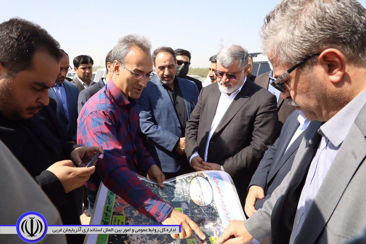 سفر استاندار آذربایجان غربی به شهرستان میاندوآب + تصاویر