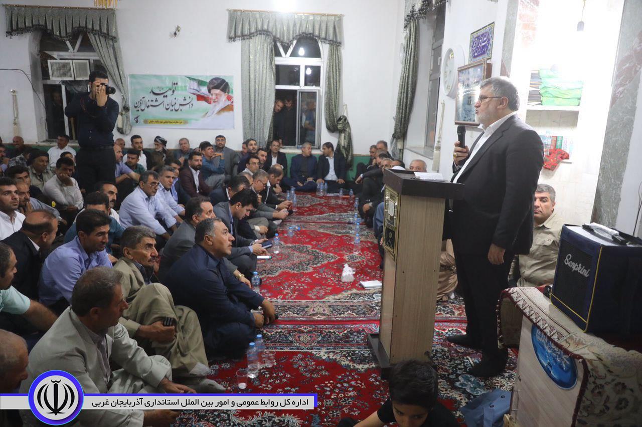 سفر استاندار آذربایجان غربی به شهرستان مهاباد + تصاویر