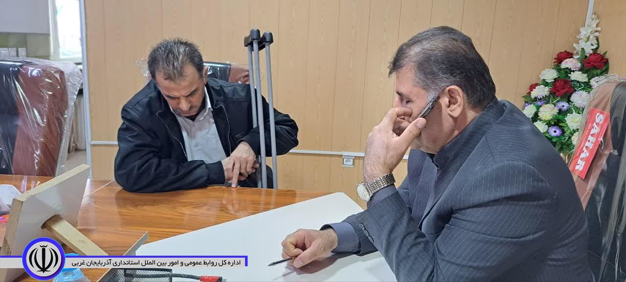 ملاقات مردمی با فرماندار شهرستان اشنویه؛