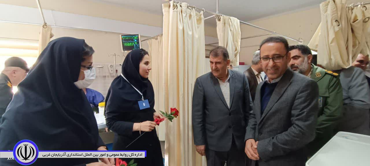 آئین تجلیل از پرستاران بیمارستان نبی اکرم (ص) اشنویه