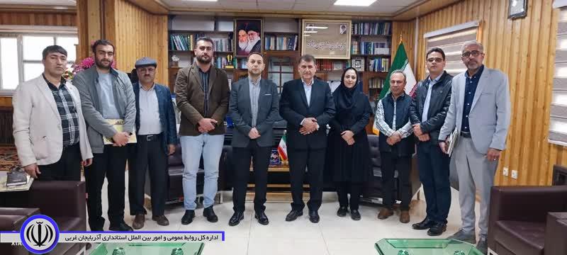 نشست تجلیل و قدردانی سید علی ترابی فرماندار شهرستان اشنویه و رئیس اداره منابع طبیعی و آبخیزداری اشنویه از خبرنگاران و اصحاب رسانه