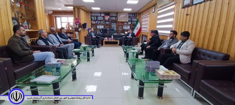 دیدار و نشست صمیمی اعضای شورای اسلامی اشنویه با سید علی ترابی فرماندار شهرستان اشنویه